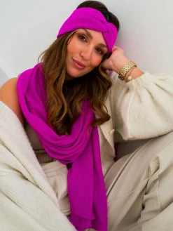 Fraas Schals & Tücher*Damen Schal lila uni