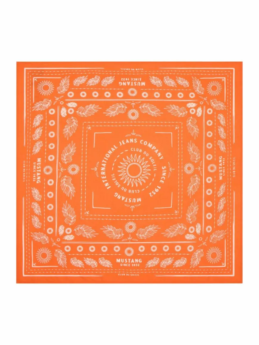 Mustang Schals & Tücher*Damen Schal orange uni