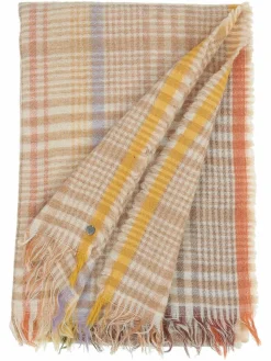 Fraas Schals & Tücher*Damen Schal camel kariert