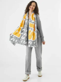 Codello Schals & Tücher*Damen Schal grau bedruckt