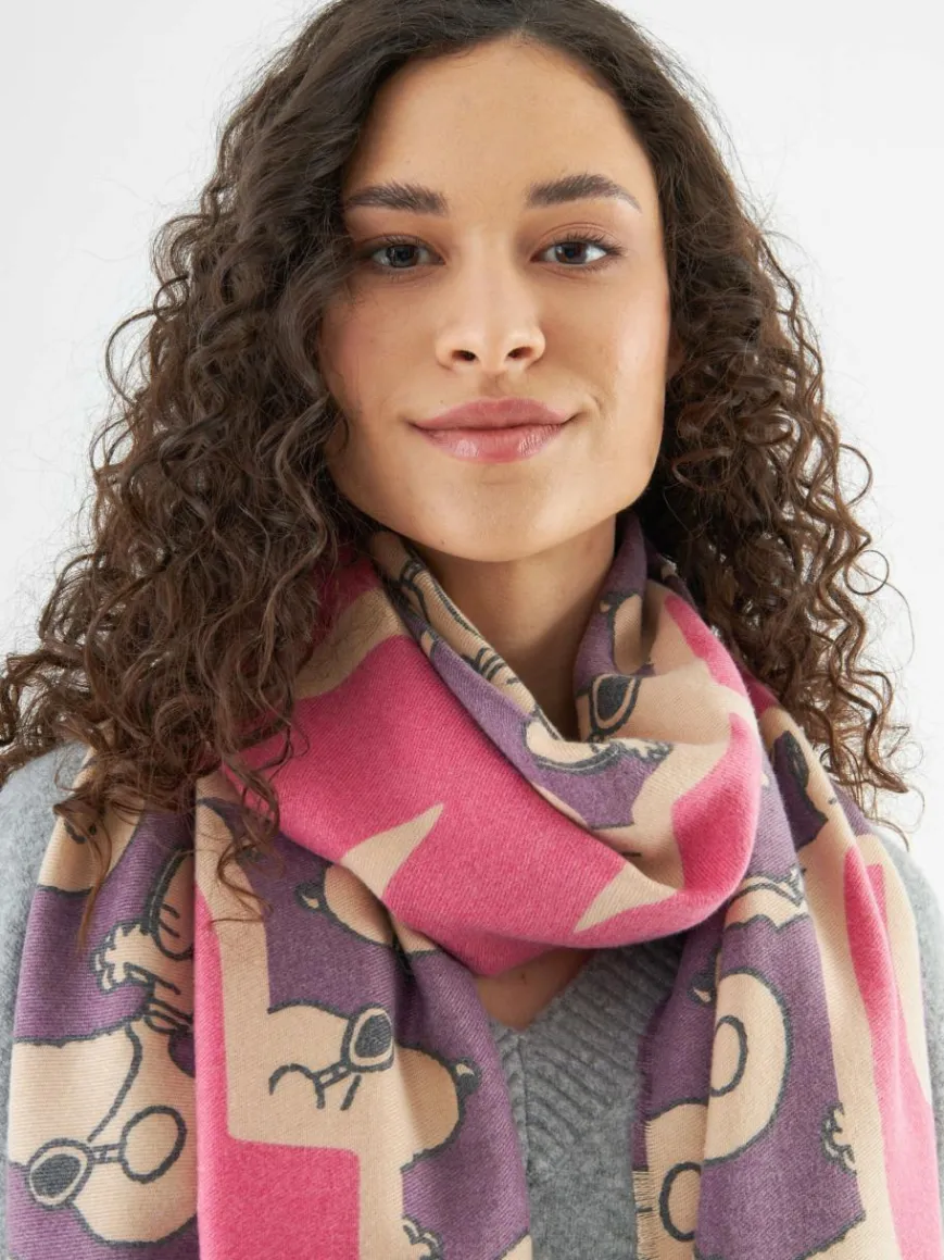 Codello Schals & Tücher*Damen Schal lila bedruckt