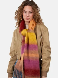 Barts Schals & Tücher*Damen Schal rot gestreift