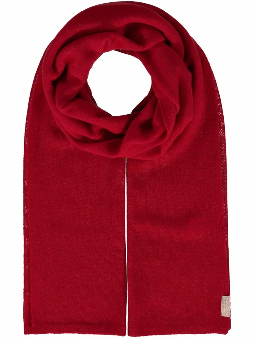 Fraas Schals & Tücher*Damen Schal rot uni