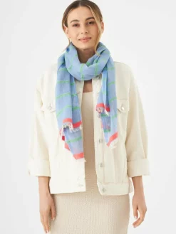 Codello Schals & Tücher*Damen Schal blau gestreift