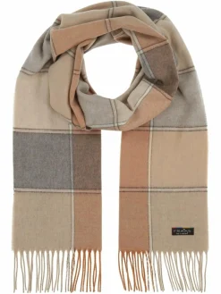 Fraas Schals & Tücher*Damen Schal braun kariert