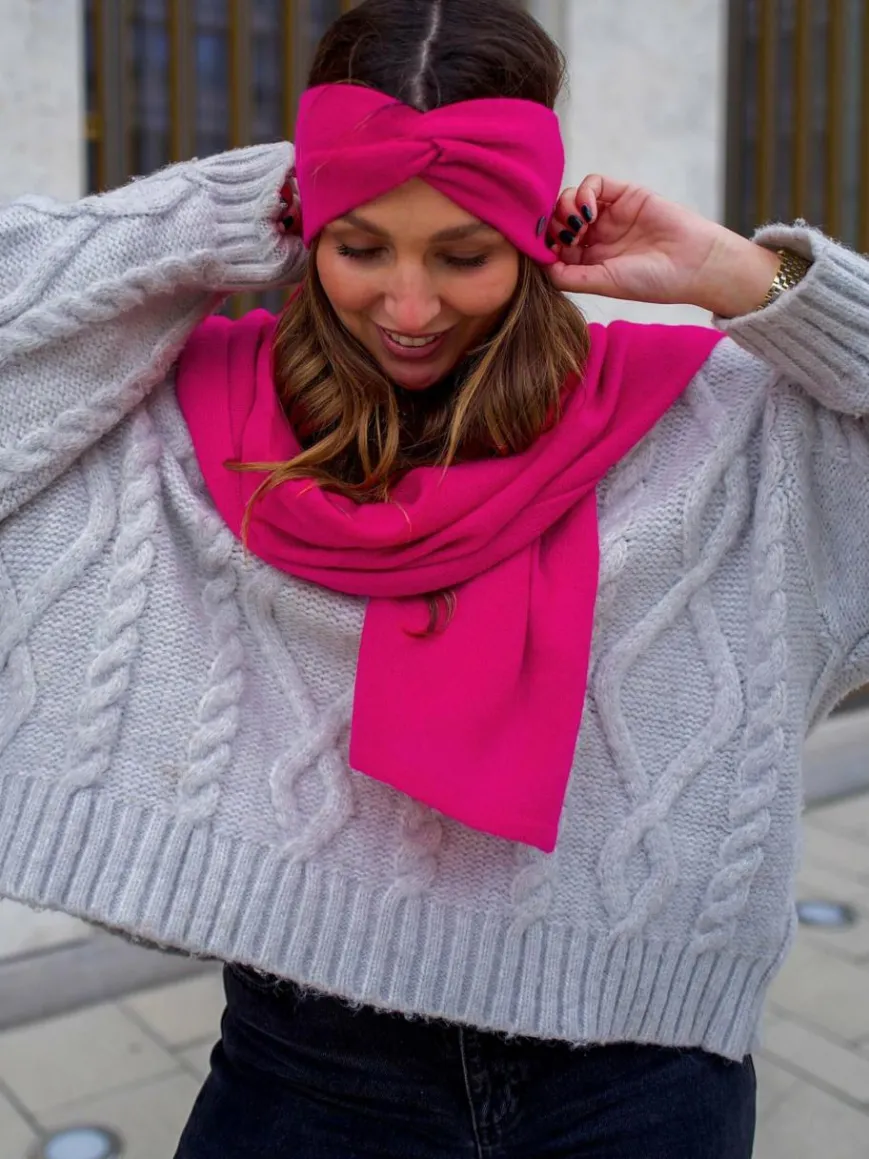 Fraas Schals & Tücher*Damen Schal pink uni