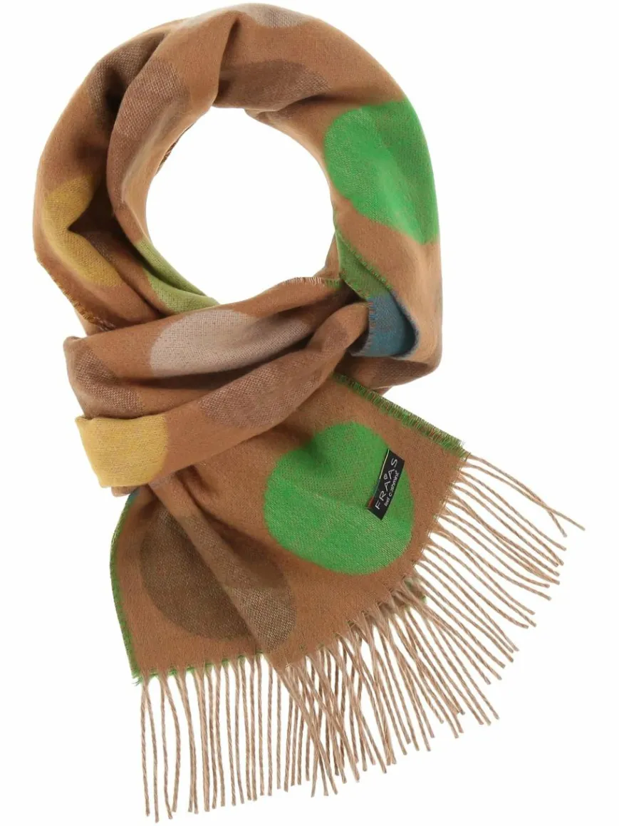 Fraas Schals & Tücher*Damen Schal camel gemustert