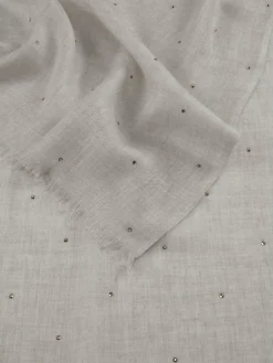 Codello Schals & Tücher*Damen Schal hellgrau bedruckt