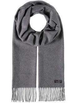 Fraas Schals & Tücher*Damen Schal grau uni