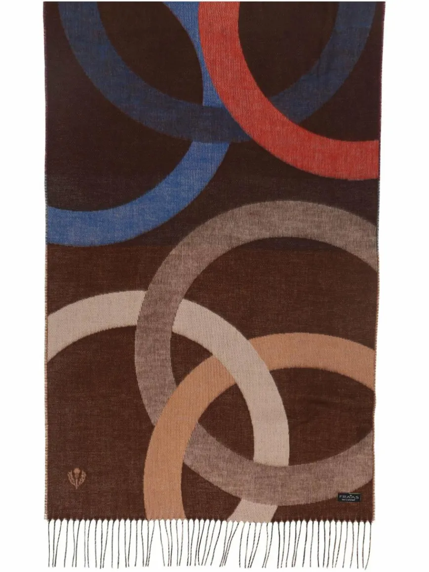 Fraas Schals & Tücher*Damen Schal braun gemustert