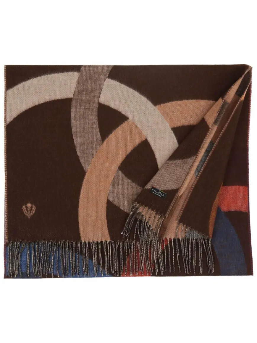 Fraas Schals & Tücher*Damen Schal braun gemustert