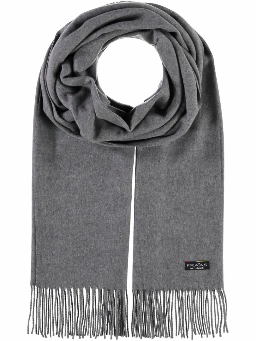 Fraas Schals & Tücher*Damen Schal grau uni