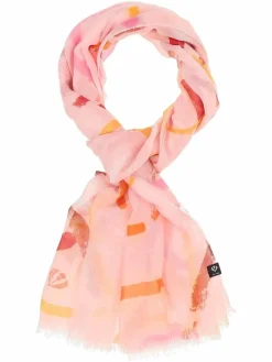 Fraas Schals & Tücher*Damen Schal rosa gemustert