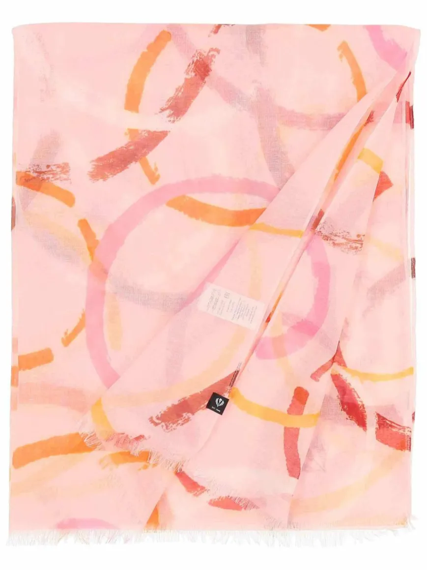 Fraas Schals & Tücher*Damen Schal rosa gemustert