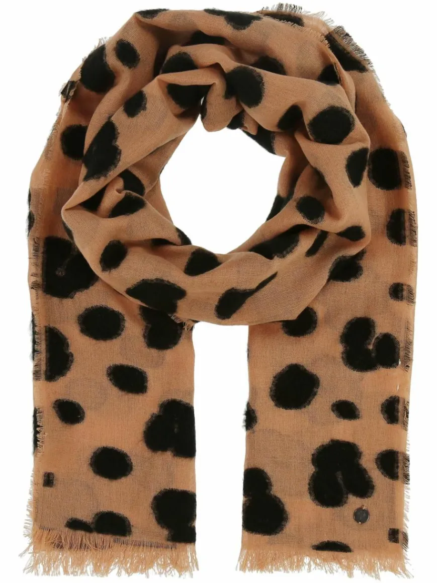 Fraas Schals & Tücher*Damen Schal camel gemustert