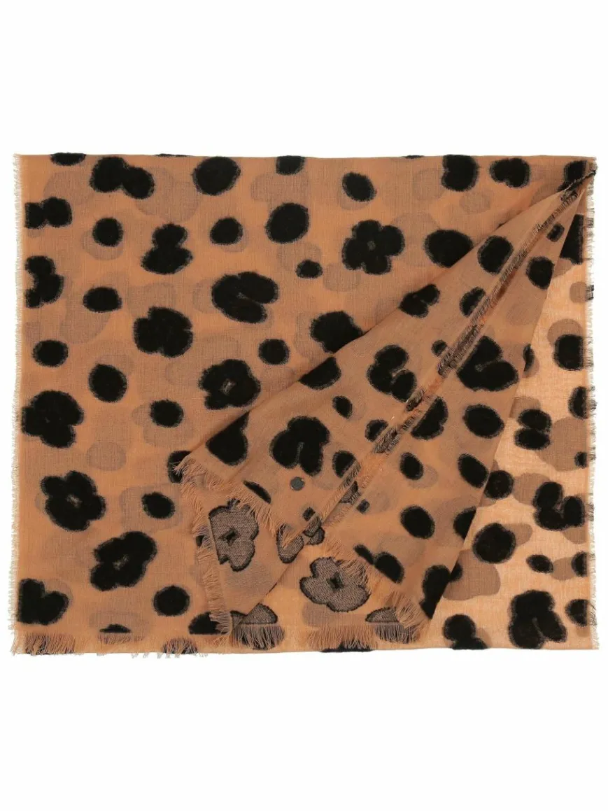 Fraas Schals & Tücher*Damen Schal camel gemustert