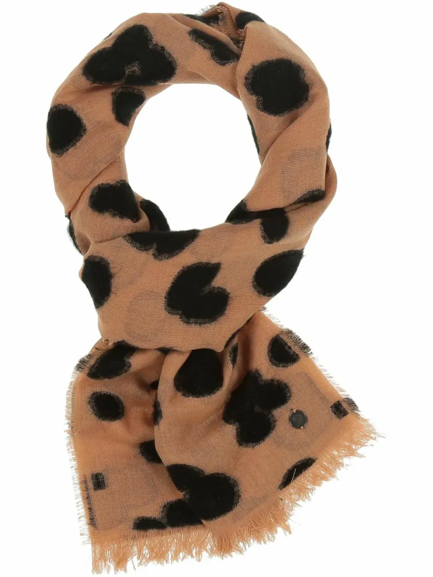Fraas Schals & Tücher*Damen Schal camel gemustert