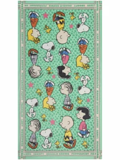 Codello Schals & Tücher*Damen Schal - PEANUTS grün bedruckt