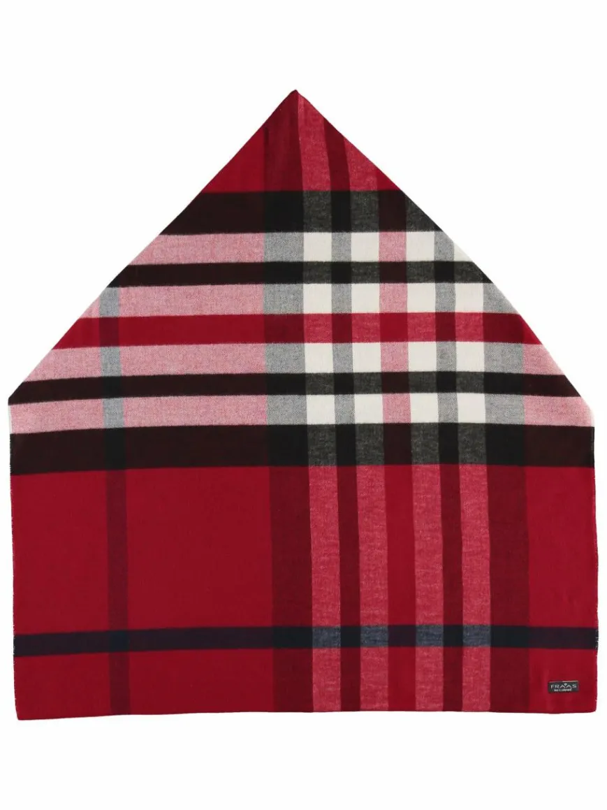 Fraas Schals & Tücher*Damen Schlauchschal rot kariert