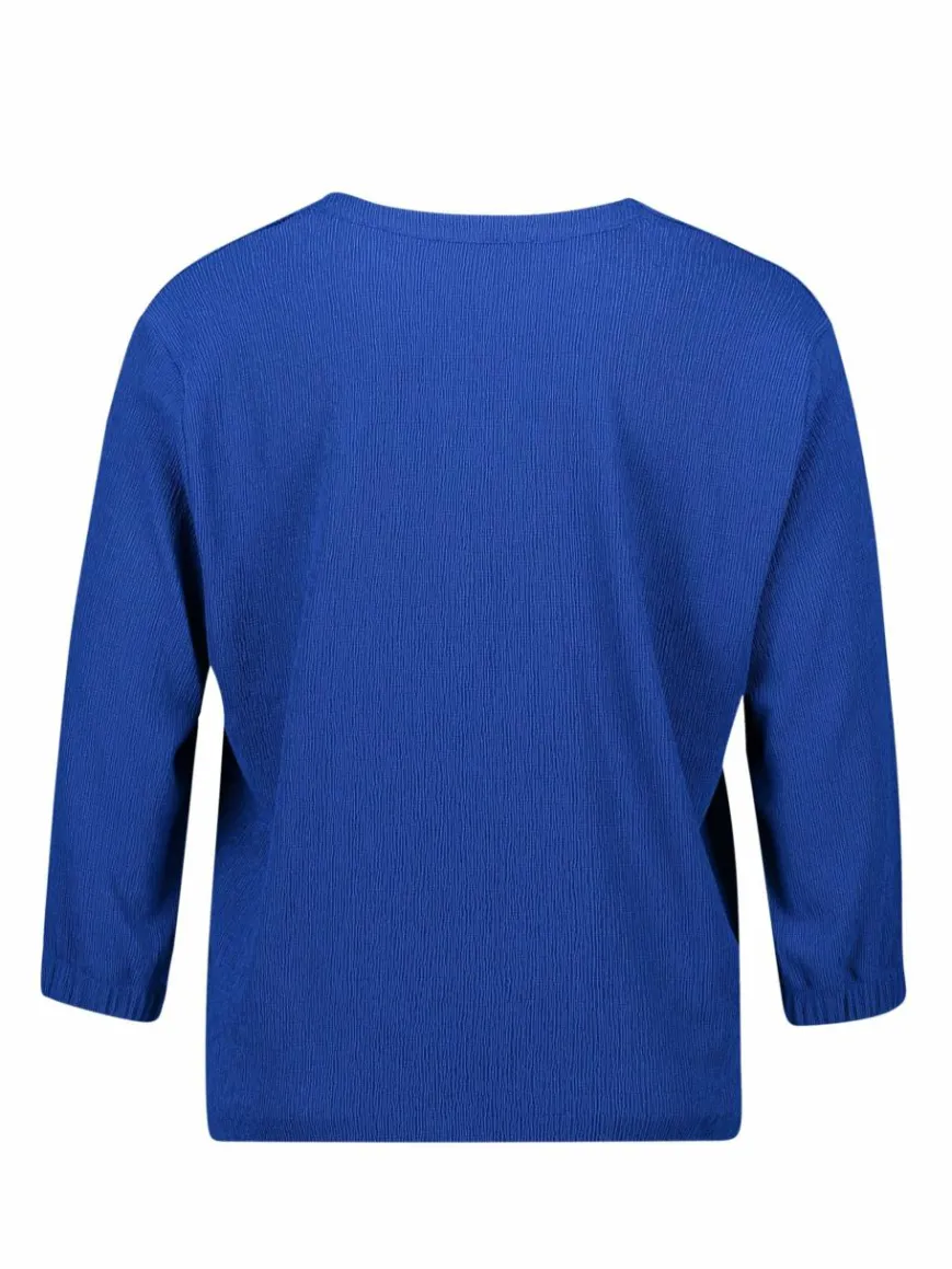 Betty Barclay Blusen*Damen Schlupfbluse blau uni