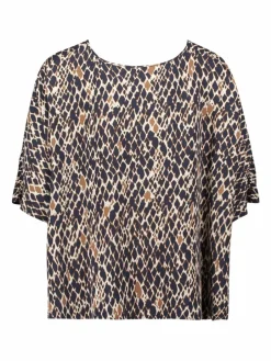 Betty Barclay Blusen*Damen Schlupfbluse marine mehrfarbig gemustert