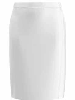 Frank Walder Röcke*Damen Schlupfrock ecru weiß uni