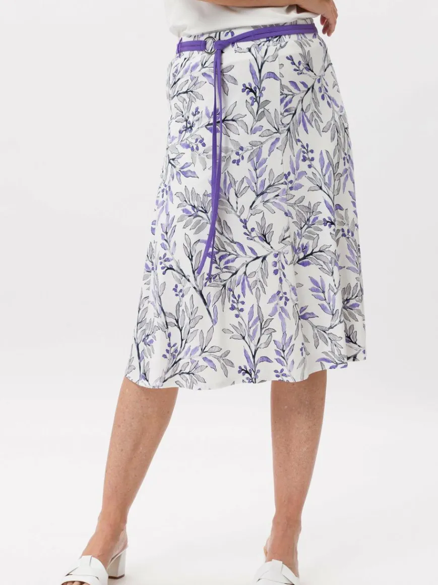 Frank Walder Röcke*Damen Schlupfrock mehrfarbig gemustert