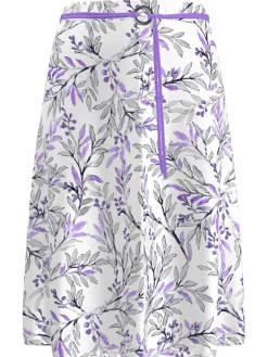 Frank Walder Röcke*Damen Schlupfrock mehrfarbig gemustert