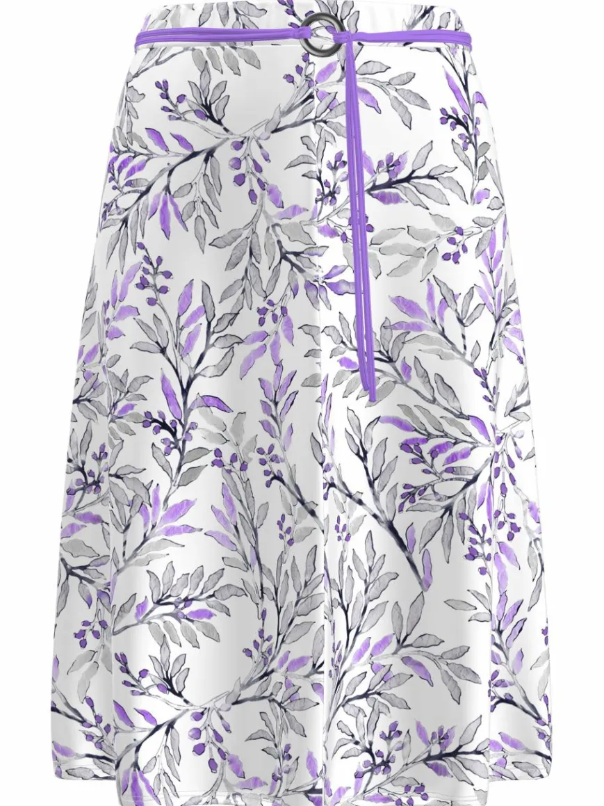 Frank Walder Röcke*Damen Schlupfrock mehrfarbig gemustert