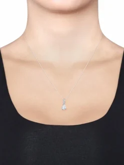 Elli Schmuck*Damen Schmuckset silber uni