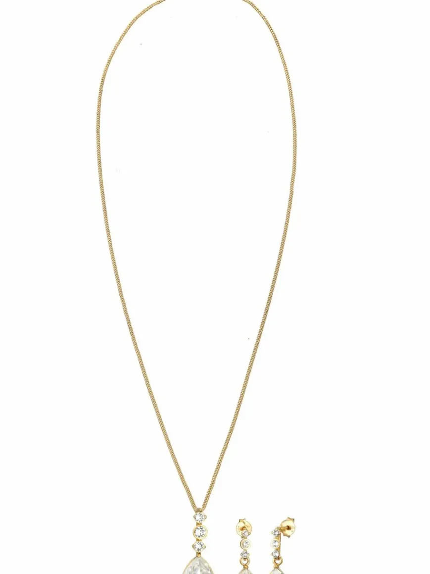 Elli PREMIUM Schmuck*Damen Schmuckset gold uni