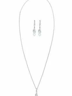 Elli Schmuck*Damen Schmuckset silber uni