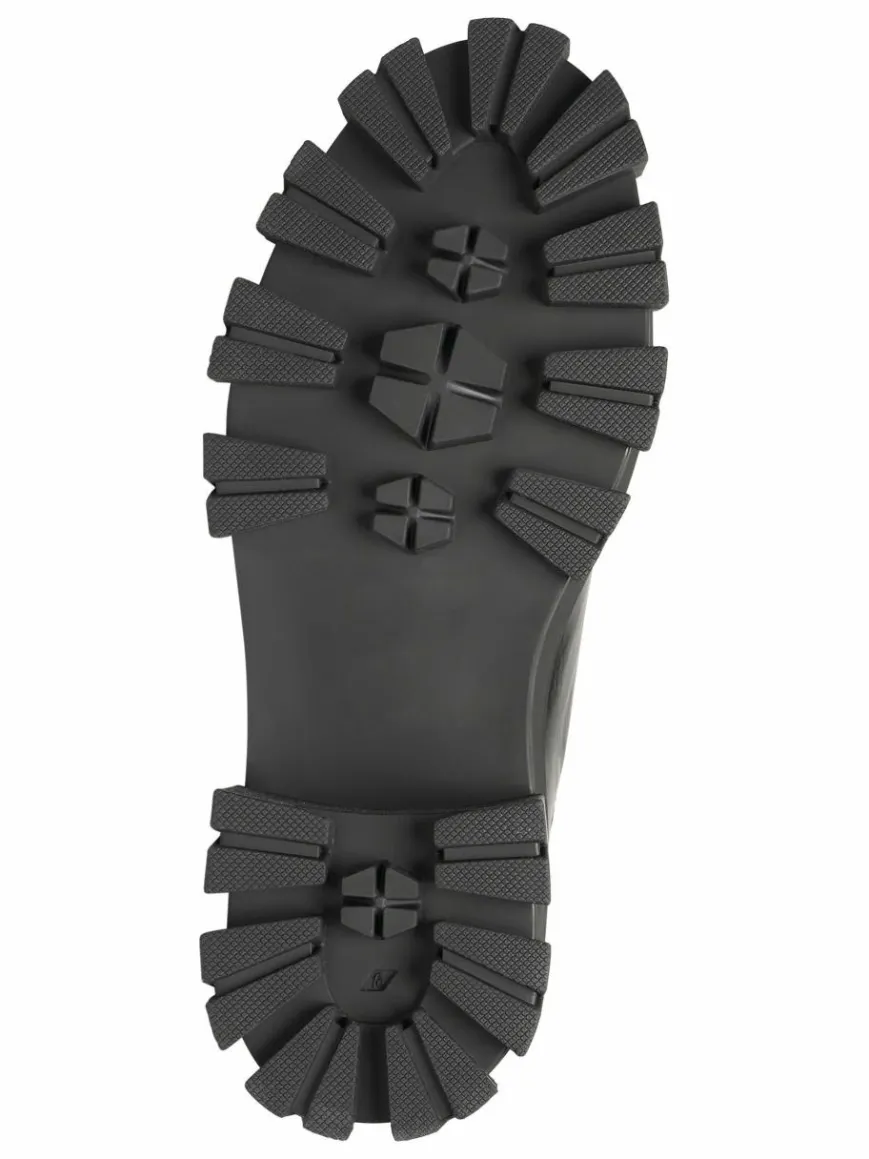 N91 Boots & Stiefeletten*Damen Schnürboots – Style Choice MN schwarz uni