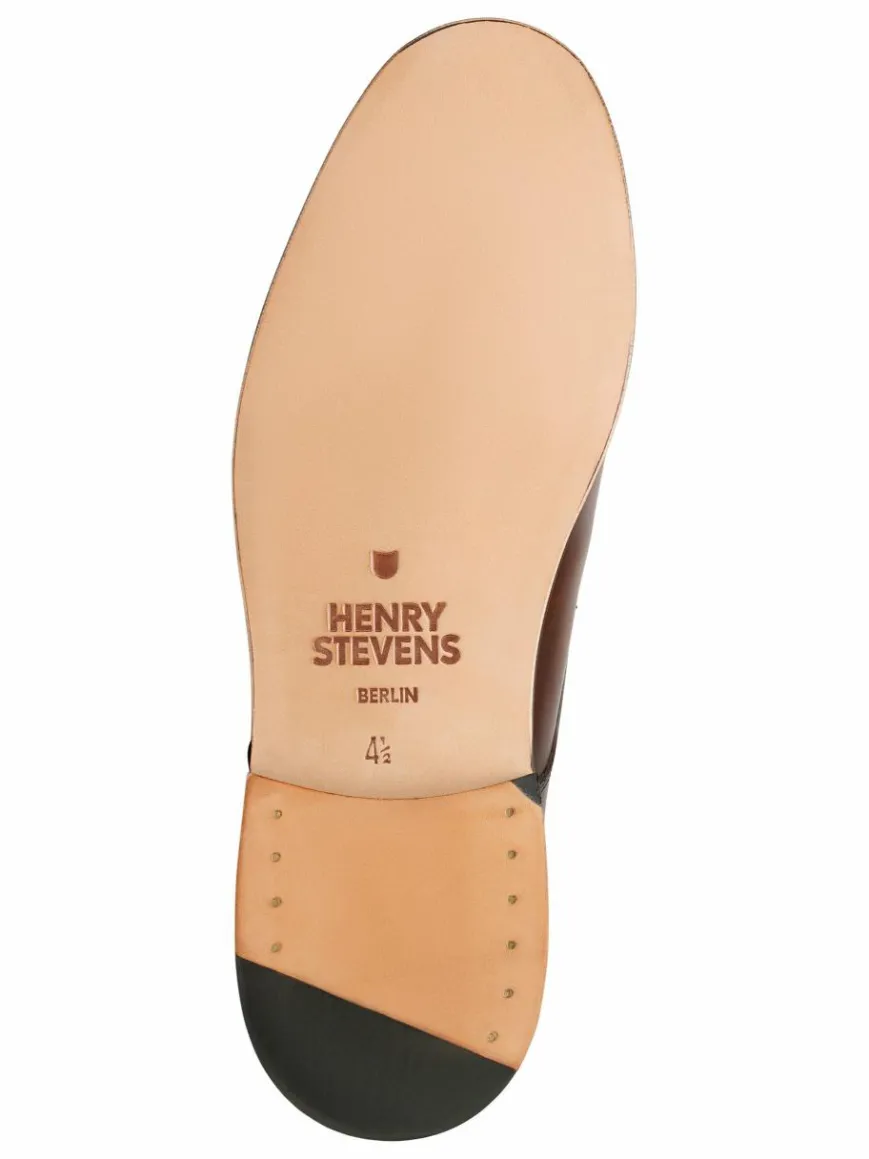 Henry Stevens Schnürschuhe*Damen Schnürer – Ella CD braun uni