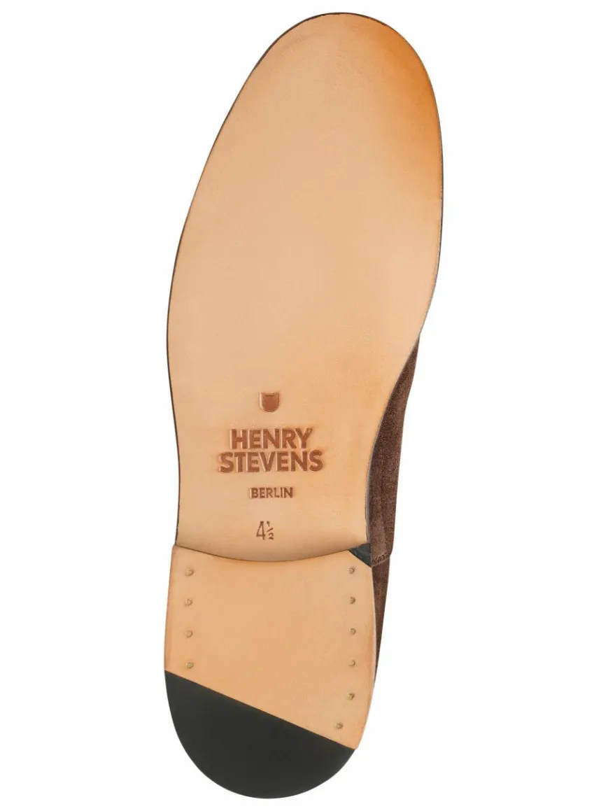Henry Stevens Schnürschuhe*Damen Schnürer – Ella CO braun uni