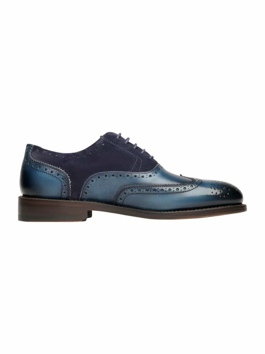 Henry Stevens Schnürschuhe*Damen Schnürer – Ella FBO blau uni