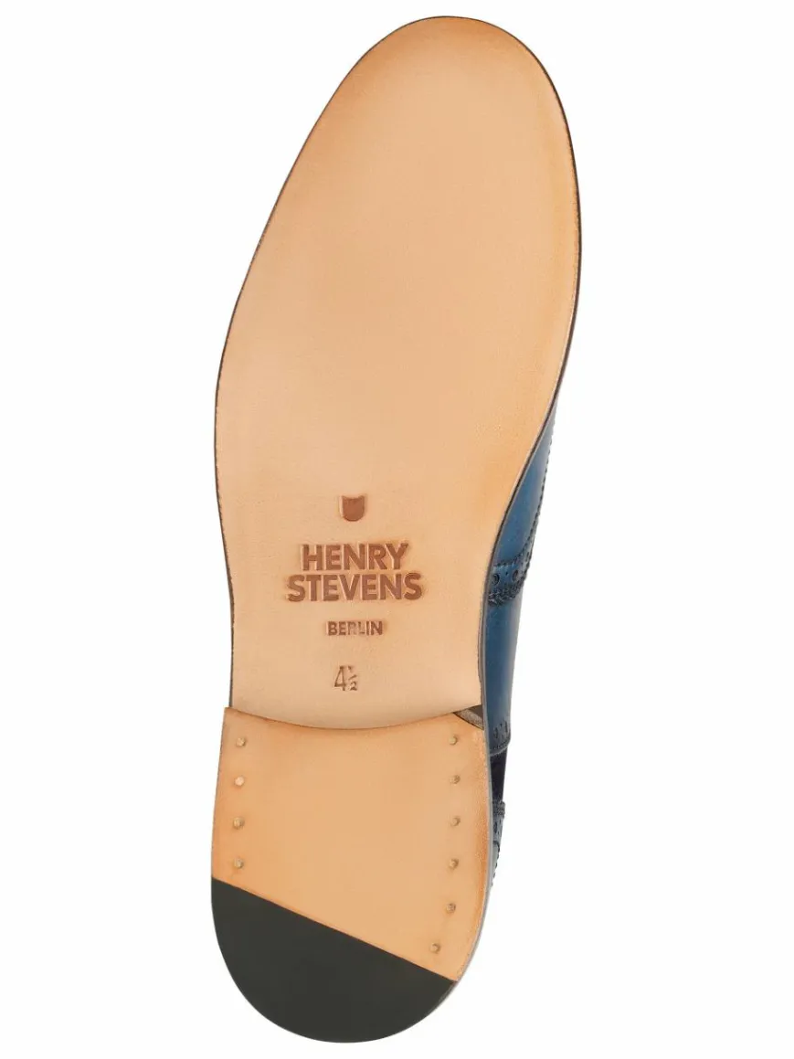Henry Stevens Schnürschuhe*Damen Schnürer – Ella FBO blau uni