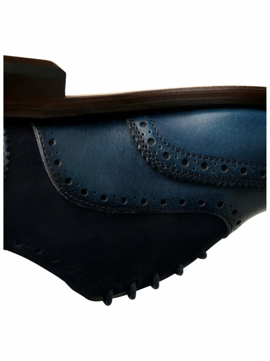 Henry Stevens Schnürschuhe*Damen Schnürer – Ella FBO blau uni