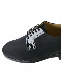 Henry Stevens Schnürschuhe*Damen Schnürer – Ella PB schwarz uni