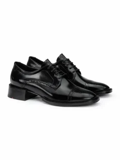 Lloyd Schnürschuhe*Damen Schnürschuh schwarz uni
