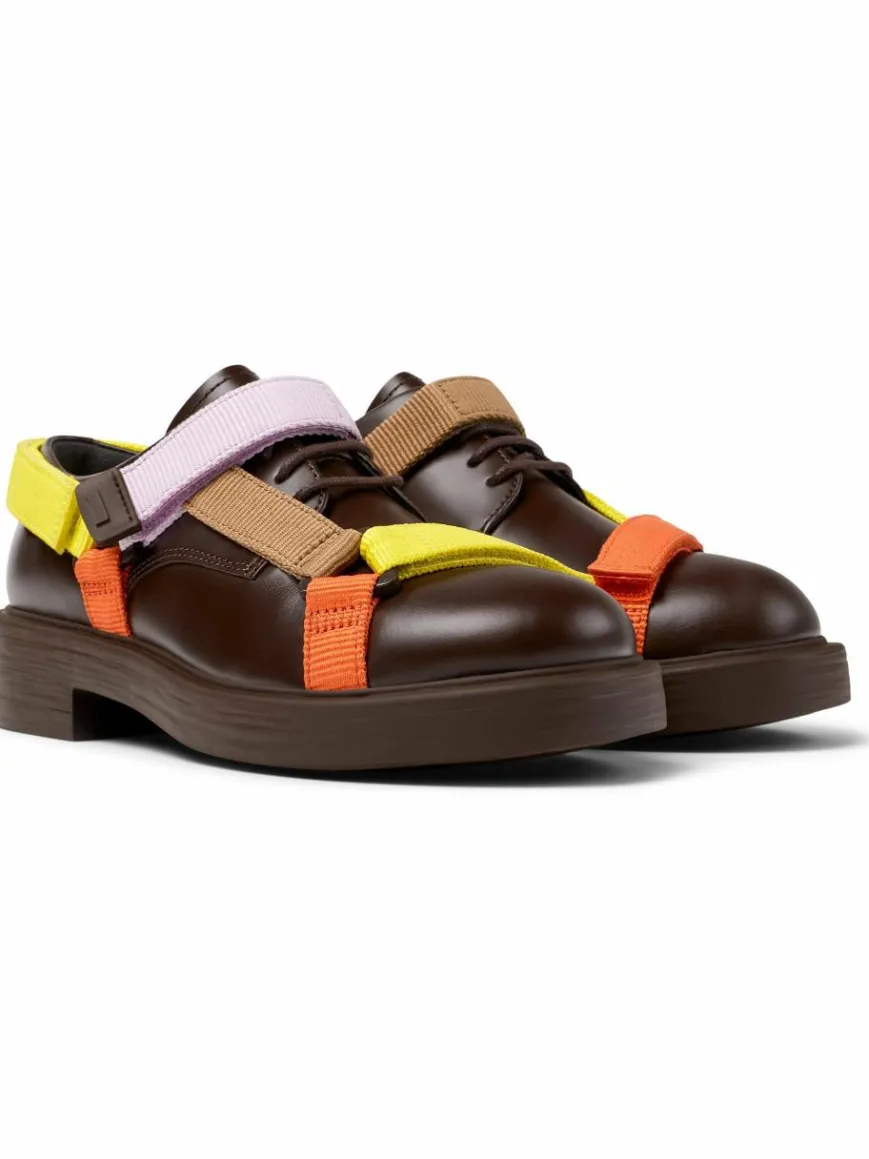 Camper Schnürschuhe*Damen Schnürschuhe - Dean Twins mehrfarbig uni