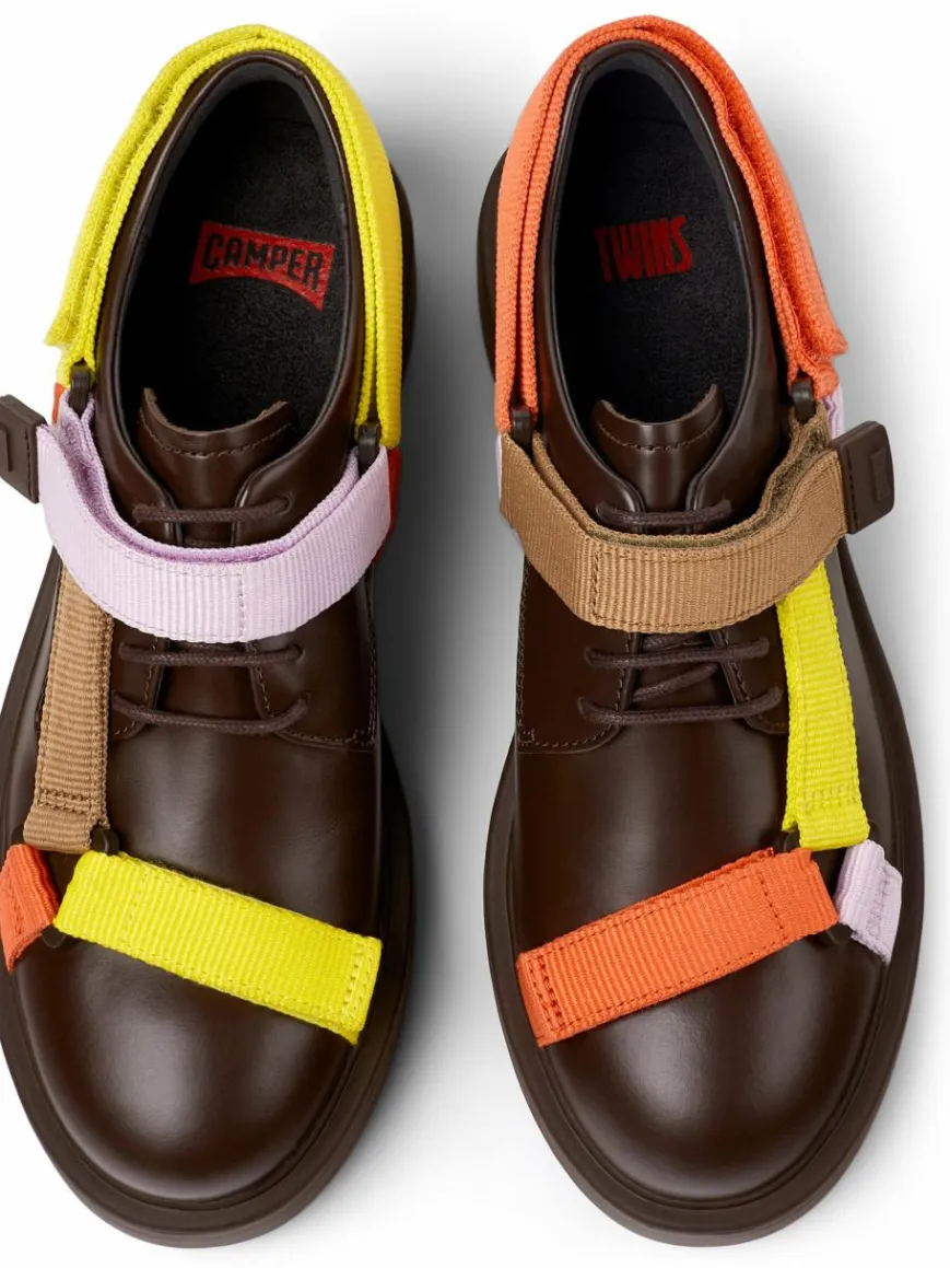 Camper Schnürschuhe*Damen Schnürschuhe - Dean Twins mehrfarbig uni