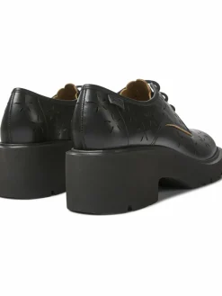 Camper Schnürschuhe*Damen Schnürschuhe - Milah schwarz uni