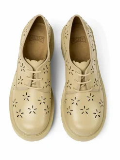 Camper Schnürschuhe*Damen Schnürschuhe - Milah beige uni