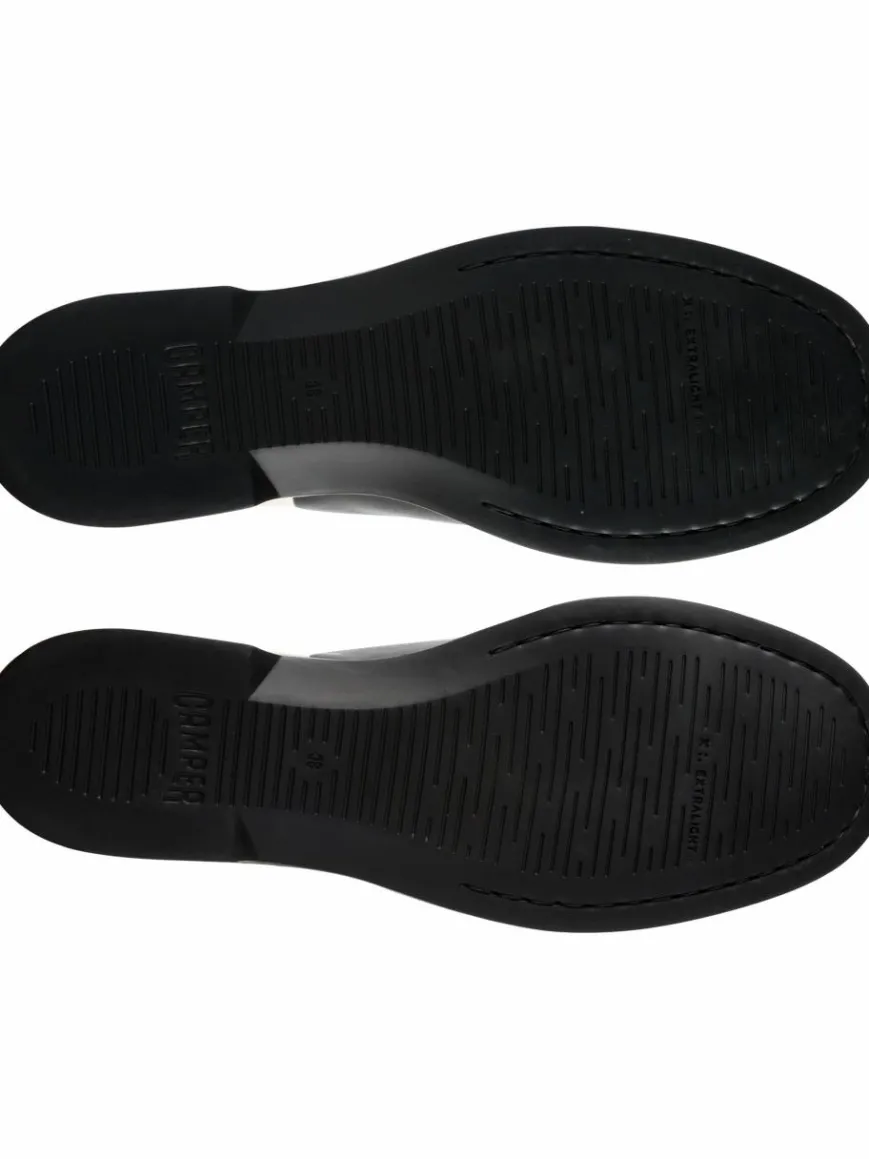 Camper Schnürschuhe*Damen Schnürschuhe - Twins schwarz uni