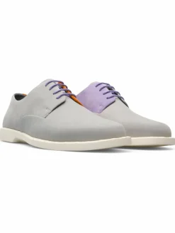 Camper Schnürschuhe*Damen Schnürschuhe - Twins grau uni