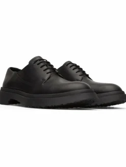 Camper Schnürschuhe*Damen Schnürschuhe - Walden schwarz uni