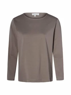 Marie Lund Shirts & Tops*Damen Shirt taupe uni