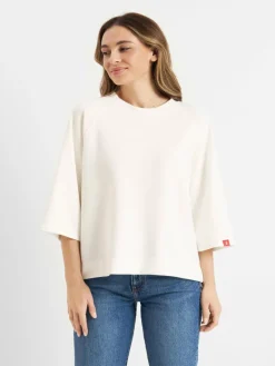 Frieda & Freddies Shirts & Tops*Damen Shirt weiß uni