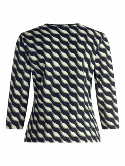 Betty Barclay Sweatshirts & Sweatjacken*Damen Shirtjacke mehrfarbig gemustert